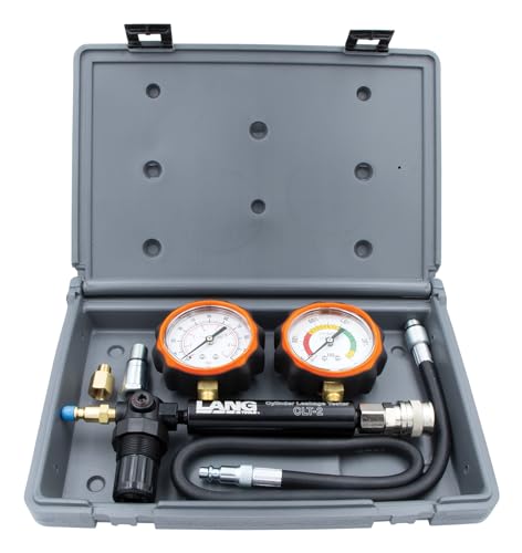 Lang Tools CLT-2 100 PSI Cylinder Leakage Tester with 2 Gauges, One Size - Image 3