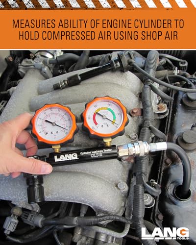 Lang Tools CLT-2 100 PSI Cylinder Leakage Tester with 2 Gauges, One Size - Image 7