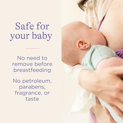 Lansinoh Lanolin Nipple Cream Safe for Breastfeeding Baby, 100% Natural Nipple Butter, Breastfeeding Essentials for Postpartum Moms, 1.41 Ounces - Image 3