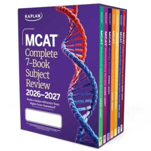 MCAT Complete 7-Book Subject Review 2026-2027, Set Includes Books, Online Prep, 3 Practice Tests (Kaplan Test Prep)