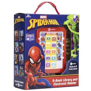 Marvel – Spider-man Me Reader Electronic Reader and 8 Sound Book Library – PI Kids Hardcover – Illustrated, September 8, 2019