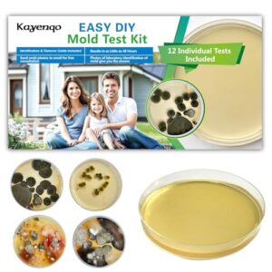 Mold Test Kit for Home – 12 Simple Detection Tests,Test HVAC System,Home Surfaces,& Indoor Air Quality Testing Kits,DIY Mold Detector at Home,Includes Detailed Mold Identification Guide,air Tester