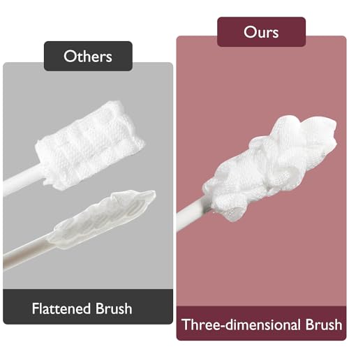 Momcozy Baby Tongue Cleaner Gauze, Baby Toothbrush Disposable Oral Cleaner, Toddler Tooth Brush for Tooth Mouth Gum Clean, Infant Toothbrush Oral Cleaning Stick, Baby Oral Cleaner Newborn, 40 Count - Image 3