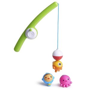 Munchkin® Fishin’™ Magnetic Baby and Toddler Bath Toy, 4pc Set