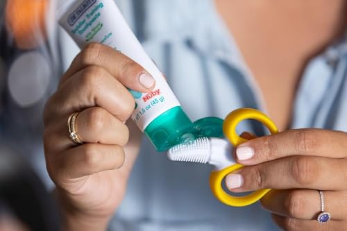 Nuby Nananubs Banana Massaging Teether – Baby Teething Toys 3 Months and Up, Silicone Teether for Sore Gums, Infant Toy, Baby Essentials, Brush, Travel Accessory, Gift for Babies - Image 6