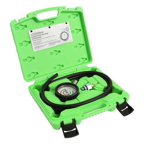 OEMTOOLS 37263 Exhaust Back Pressure Tester/Gauge Kit, Exhaust Gauge Diagnoses Catalytic Converter Issues, Oxygen Sensor Adapter, psi/Bar Readings - Image 3