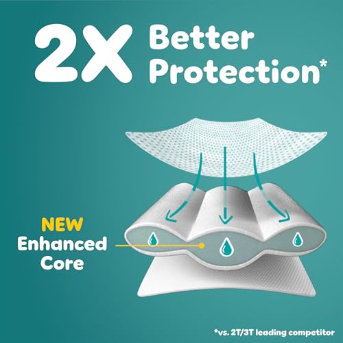 Pampers Training Pants - Easy Ups Boys & Girls Bluey - Size 3T-4T, 124 Count, Children's Potty Underwear (Packaging May Vary) - Image 5