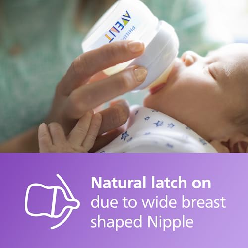 Philips Avent Natural First Flow Nipple, 4 Pack, SCF657/43 - Image 3