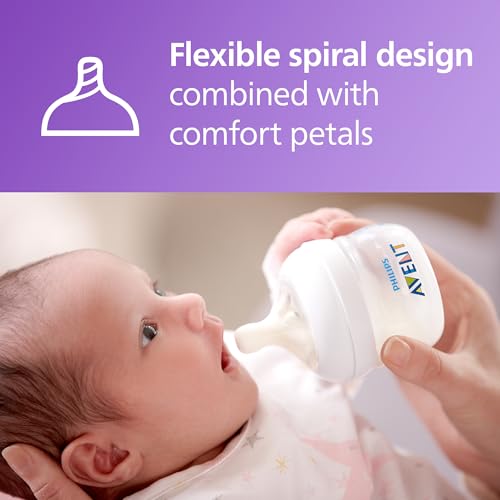 Philips Avent Natural First Flow Nipple, 4 Pack, SCF657/43 - Image 6