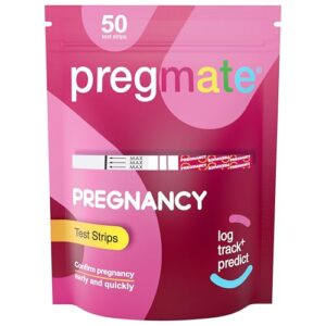 Pregmate 50 Pregnancy Test Strips (50 Count)