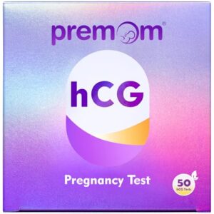 Premom Pregnancy Test Strips – Early Detection Pregnancy Test Kit Powered by Premom Ovulation Predictor APP (50 Count)