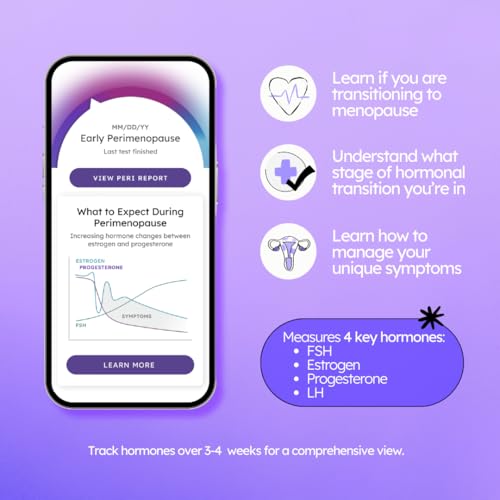 Proov - Empower Hormone Tracker - at Home FSH, LH, Estrogen & Progesterone Test Strips - Understand Your Hormone Balance - Perimenopause & Menopause Stage Indicator - Women 30-40+ - 1 Cycle Test Kit - Image 4