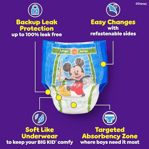 Pull-Ups Boys' Potty Training Pants, Size 3T-4T Training Underwear (32-40 lbs), 112 Count (4 Packs of 28), Packaging May Vary - Image 5