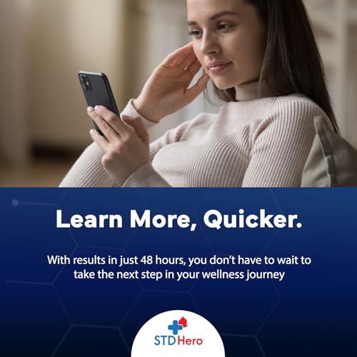 STD Hero At-Home Common STD Test Kit for Women and Men - Test for the Top Four STD's - Includes MGen - Private At-Home Collection - Simple, Discreet, Easy-to-Use with Fast Online Results - Image 5