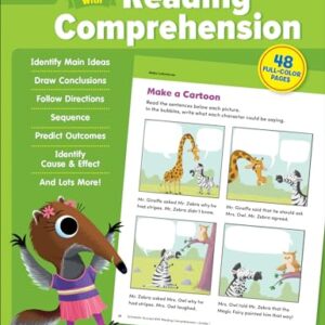 Scholastic Success with Reading Comprehension Grade 1 Workbook Paperback – February 1, 2022