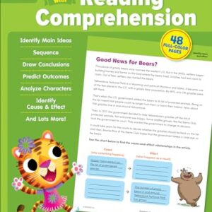 Scholastic Success with Reading Comprehension Grade 3 Workbook Paperback – February 1, 2022