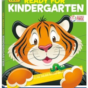 School Zone Get Ready for Kindergarten Workbook: 256 Pages, Alphabet, ABCs, Letters, Tracing, Printing, Numbers 0-20, Early Math, Shapes, Patterns, Comparing, Ages 5-6 Paperback – July 9, 2019