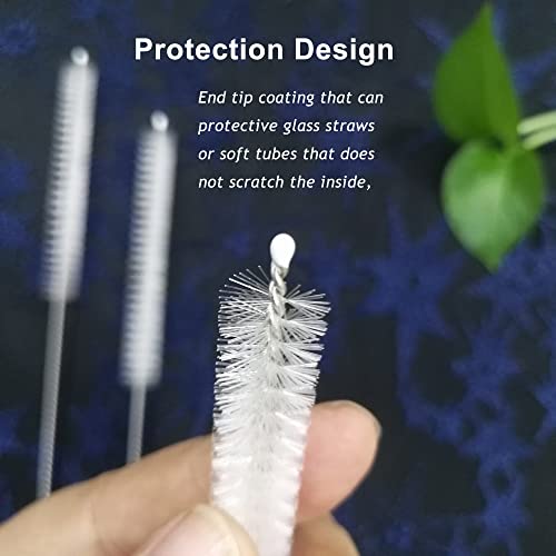 Straw Cleaner Brush Extend 12 inch, Extra Wide 12mm diam Pipe Cleaners, Extra Long Straw Brush for Sippy Cup, Water Bottle and Tubes, Drinking Straw Cleaning brush Set 10 Pack - Image 5
