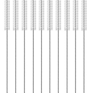 Straw Cleaner Brush Extend 12 inch, Extra Wide 12mm diam Pipe Cleaners, Extra Long Straw Brush for Sippy Cup, Water Bottle and Tubes, Drinking Straw Cleaning brush Set 10 Pack