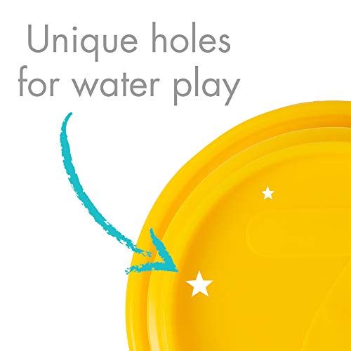 The First Years Stack & Count Stacking Cups - Colorful Baby Stacking Water Toys Set - Stackable Cups for Learning - Baby Bath Toys - Toddler Water Table Toys - 8 Count - Image 8