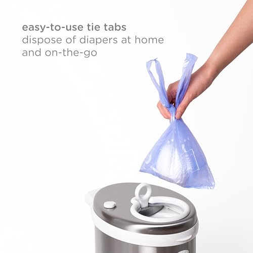 Ubbi Disposable Diaper Sacks, Lavender Scented, Easy-To-Tie Tabs, Diaper Disposal or Pet Waste Bags, 200 Count - Image 5
