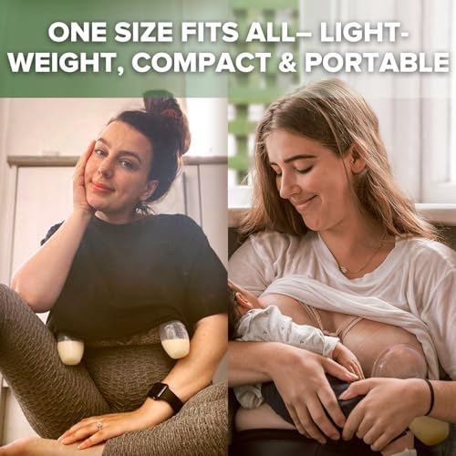 haakaa Manual Breast Pump for Breastfeeding, Silicone, Clear 4oz/100ml - Image 4