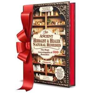 The Ancient Herbalist & Healer Natural Remedies. 4 Books in 1 The Mega Apothecary Encyclopedia: 500+ Remedies for Daily Wellness, Beauty, Hormonal … Home, Inspired by Natural Health Teachings Hardcover – March 5, 2025