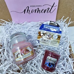 YANKEE CANDLE Gift Box Set Hamper Kit For Her Women’s Ladies Christmas Birthday