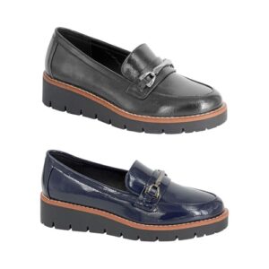 WOMENS FLAT COMFY PUMPS LOAFERS SOFT SLIP ON LADIES WORK OFFICE SHOES SIZE 3-8
