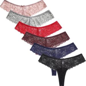 Women’s Underwear Thongs Knickers Sexy Panties Brief G String Ladies Multipack