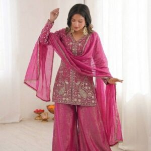 WEDDING BRIDAL GIFT Unstitched Suit Punjabi Pakistani Indian Salwar Kameez
