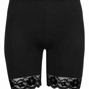Womens Cycling Shorts Dancing Gym Leggings Active Casual Lace Trim Running Pants
