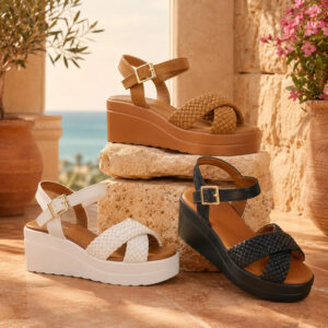 Women Casual Orthopedic Wedge Sandals Women Shoes Summer Comfort Flat Open-toe