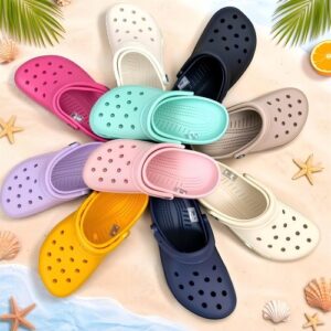 UK Size Crocs Classic Sandal Clogs Lightweight Beach Slipper Holiday Slip Shoes