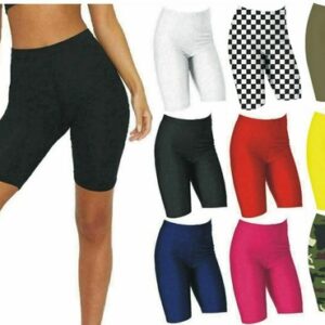 LADIES WOMEN’S CYCLING SHORTS DANCING SHORTS LEGGINGS ACTIVE CASUAL SHORTS 4-26