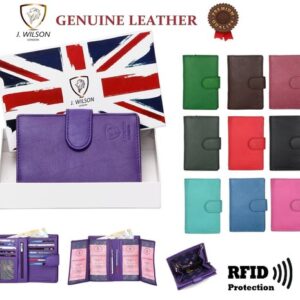 Women Short Small Money Purse Wallet Ladies Leather Folding Coin Card Holder UK