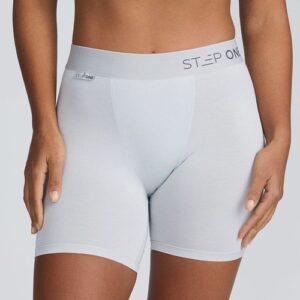 Womens Ladies Plain Underwear High Waist Seamless Stretch Boxer Shorts Pants Lot