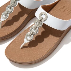 Women’s Ladies FitFlop Petal Sandals flip-flops Non-slip Shoes Outwear Summer #