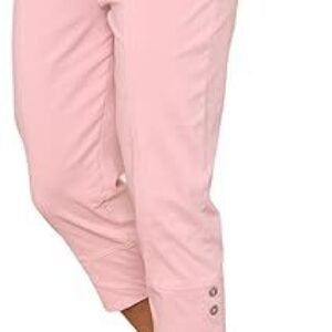 Ladies CHERRY BERRY CAPRI TROUSERS Women’s Cropped 3/4 Elasticated Summer Pants