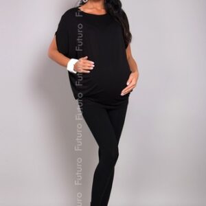 Women’s Maternity Top Mini Dress Boat Neck Pregnancy Tunic Sizes 8-18 8127