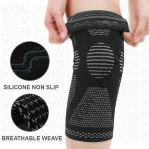 Knee Support Brace Compression Sleeve Arthritis For Running Gym Sports 1 PIECE