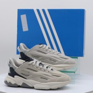 ADIDAS OZWEEGO CELOX WOMENS TRAINERS GREY NAVY SUEDE RRP £90 T