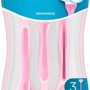 Gillette Venus Sensitive 3pc Disposable Razors Ladies Shaving Razor Skin
