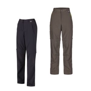 Regatta Chaska Womens Lightweight Walking Hiking Zip Off Trousers Shorts RRP £50