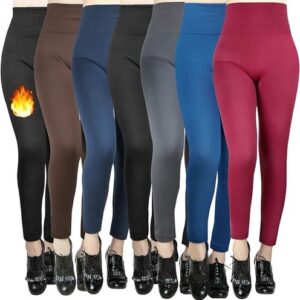 Ladies  Leggings High Waist 20 CM Tummy Control Sretch Fittness Sports Trouser .