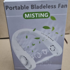Neck Fan With Water Mist Spray-Portable Neck Fans for Women Rechargeable