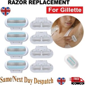 Venus Deluxe Smooth Sensitive Replacement Razor Blades Heads Women Girl UK Selle
