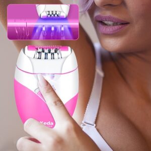 Rechargeable Epilator For Women Cordless Lady Body Facial Hair Removal Shaver UK