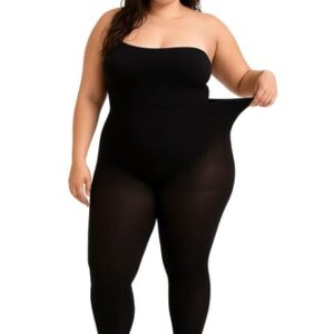 Plus Size Microfibre Opaque Tights 60 denier Hosiery XXL – XXXXL