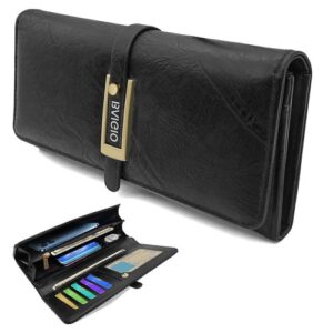 Women Ladies Wallet Leather Phone Card Holder Large Long Purse Clutch Handbag